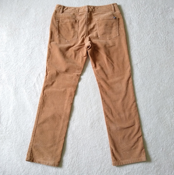 Vineyard Vines Women's Tan Corduroy Straight Leg Pants Size 8 Reg Five Pocket - Picture 4 of 5